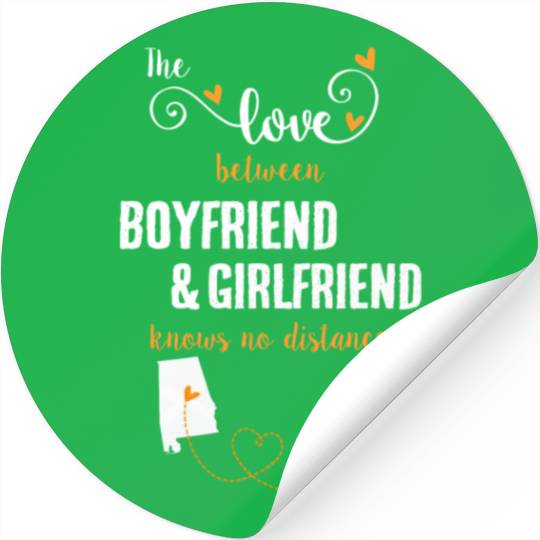 Love Between BF And GF Albm To Idaho Gift Stickers