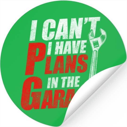 Mechanic Workshop Garage Engine Stickers