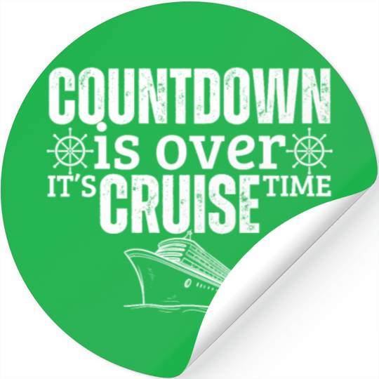 Cruise Ship It's Cruise Time Cruise Stickers
