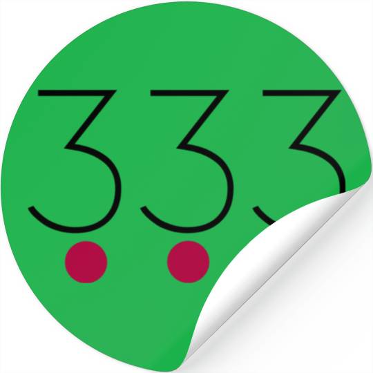 Angel Number 333 Stickers