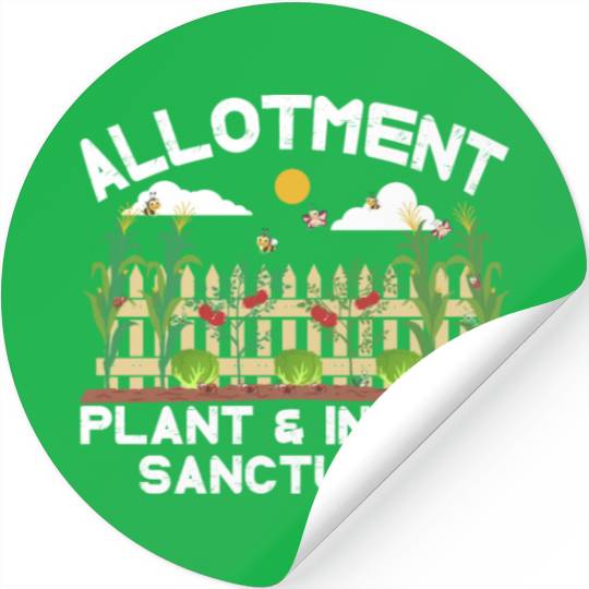 Alotment plant& insect sanctuary Stickers