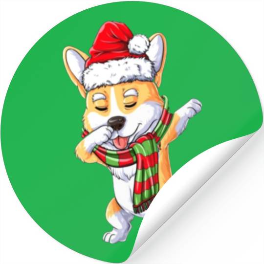 corgi dance Stickers