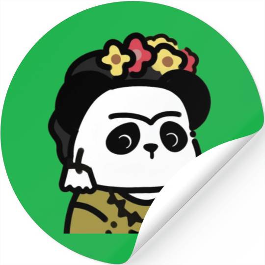 Frida Kahlo D83D DC3CGiant Panda Stickers
