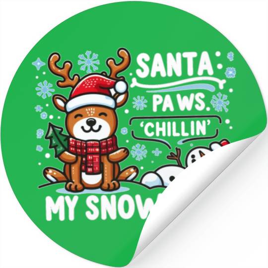 Winter Wonderland Embrace the Magic Stickers