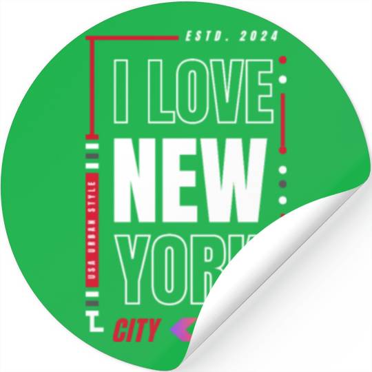 T ShirtI love new york Stickers