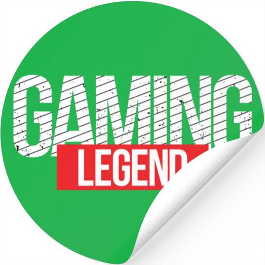Gaming Legend Stickers