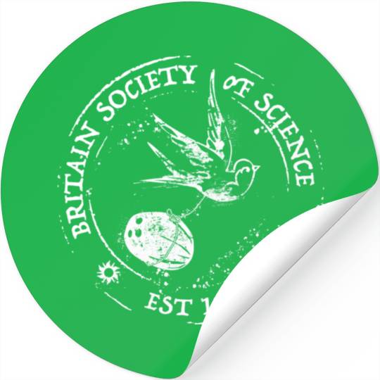 Holy Grail - Britain Society of Science Stickers