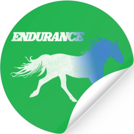 Napoleon Dynamite Running Horses Endurance Stickers