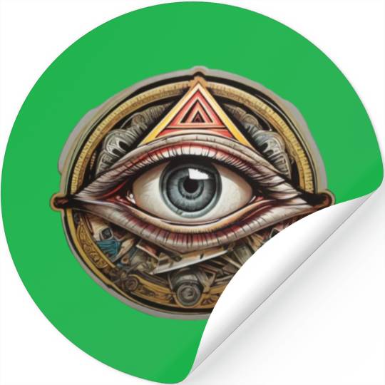 secret society illuminati Stickers