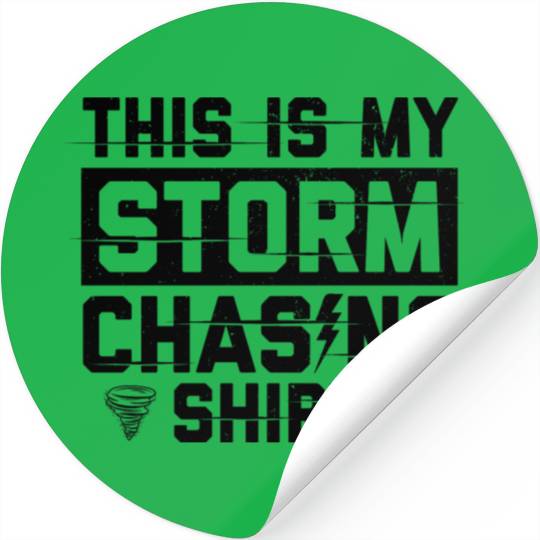 Storm Chaser Gifts | Severe Weather Storm Hunter Stickers