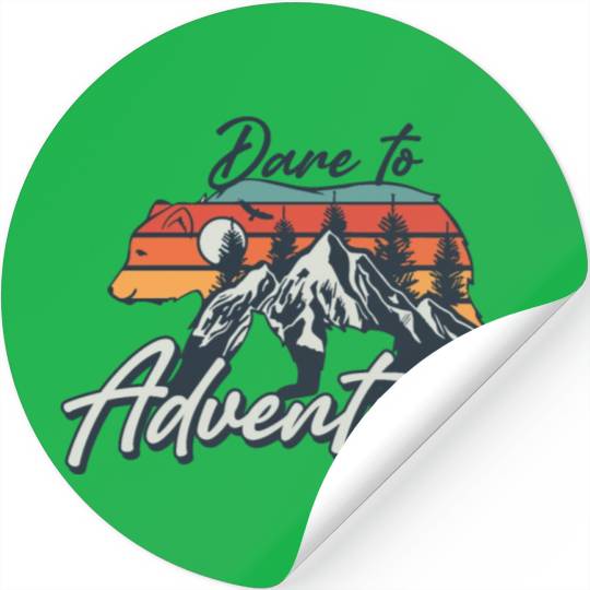 Dare to Adventure Stickers
