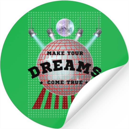 Make Your Dreams Come True with Disco Ball Design Stickers