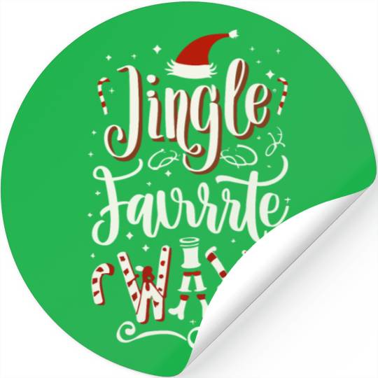 Winter Wonderland: Icy Snow, North Pole, Rejoice Stickers