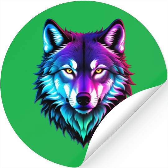 Alpha Wolf Stickers