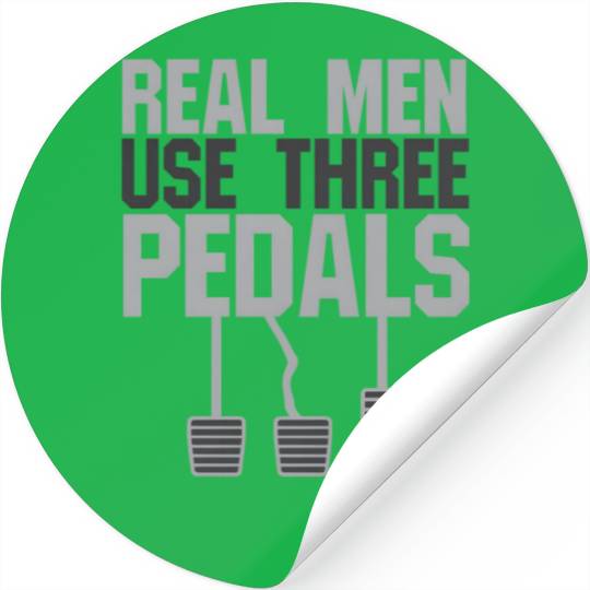 Car Guy Hub Real Use Three Pedals Stickers