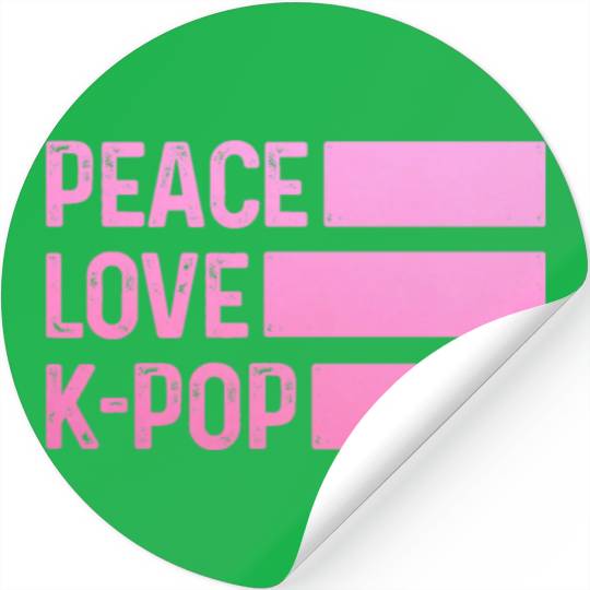 K-Pop Fan Gift Korean Pop Music Stickers