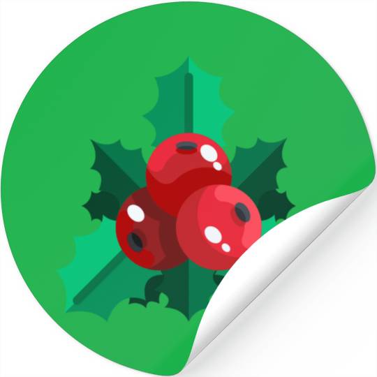mistletoe christmas Stickers