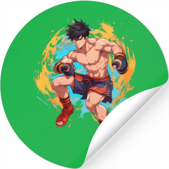 Muay Thai Training Stickers