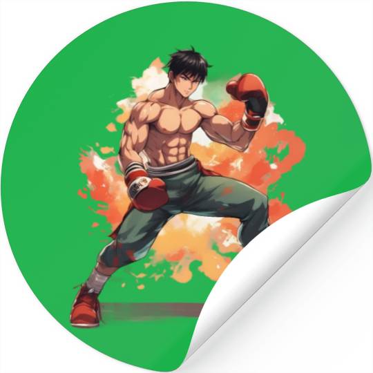 Kung Fu Fighting Stickers