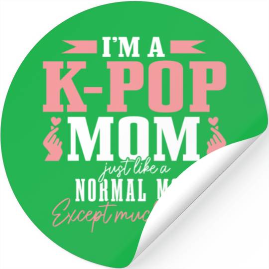 K-Pop Fan Gift Korean Pop Music Stickers
