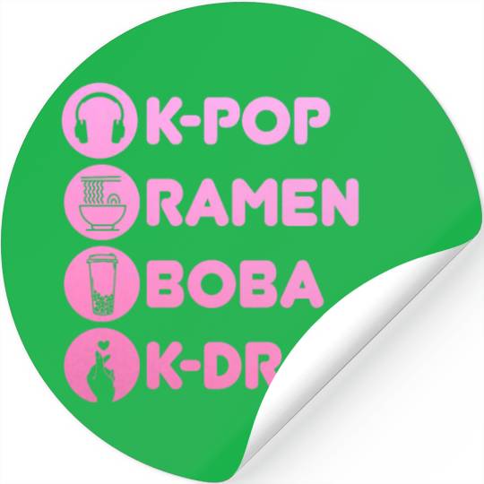 K-Pop Fan Gift Korean Pop Music Stickers