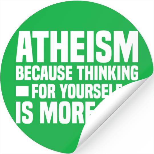 Atheism Skeptic Atheist Atheist Science Stickers