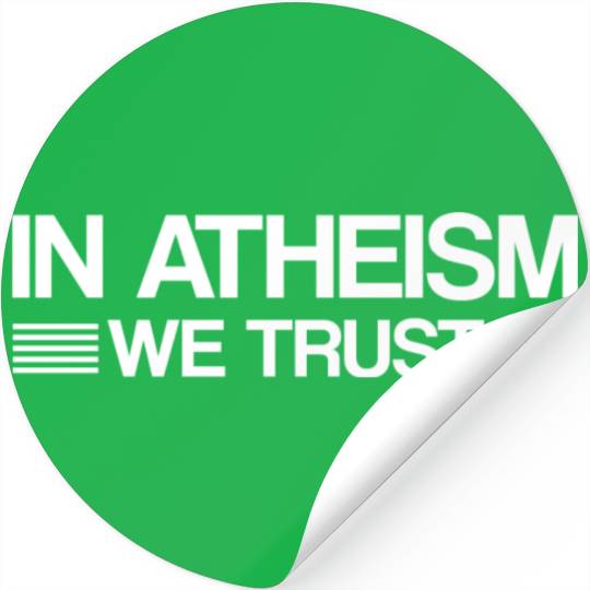 Atheist sayings | atheism religion gifts Stickers