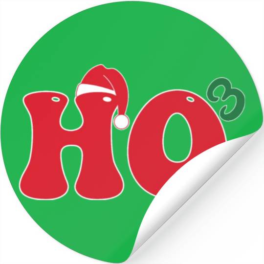 HO HO HO Stickers