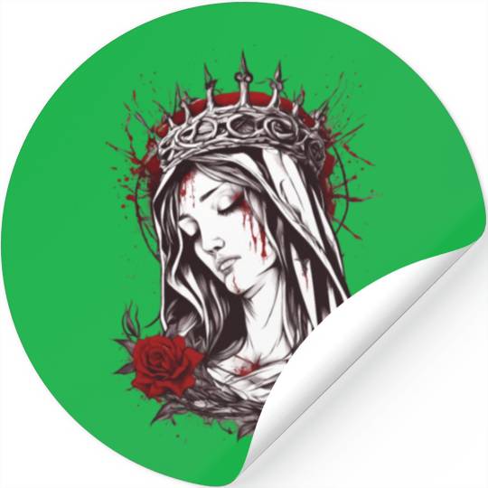 Virgin Mary Stickers