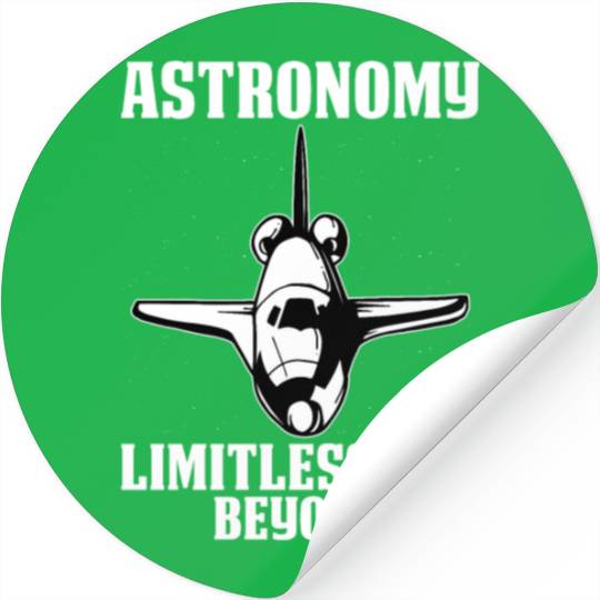 Astronomy, Limitless and Beyond Astronomy Science Stickers