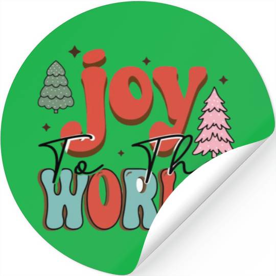 Joy to the world Stickers