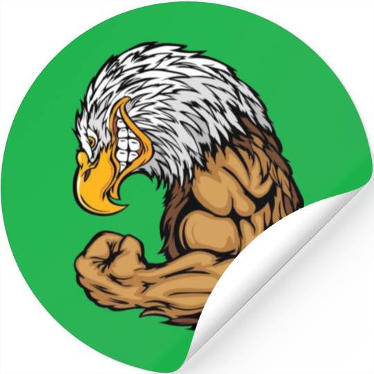 Strong eagle Stickers