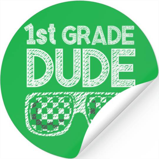 Kindergarten Teacher Funny Student 1st Graduation Stickers