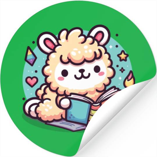Little Cute Llama Stickers