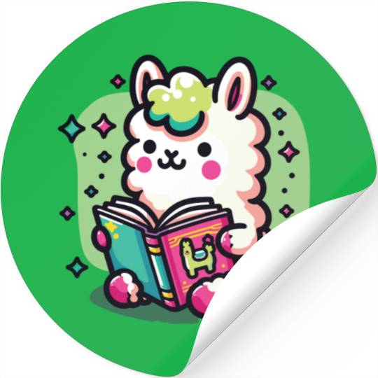 Little Cute Llama Stickers