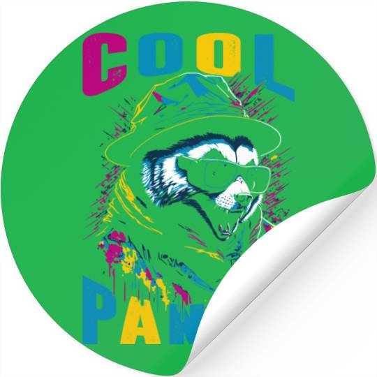 Cool Panda Stickers