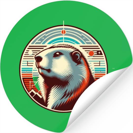 Groundhog Day 2024 Enthusiast February 2nd Stickers