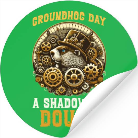 Groundhog Day 2024 Enthusiast February 2nd Stickers