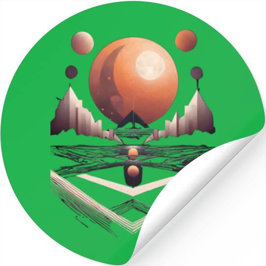 Eclipse Illusion Stickers