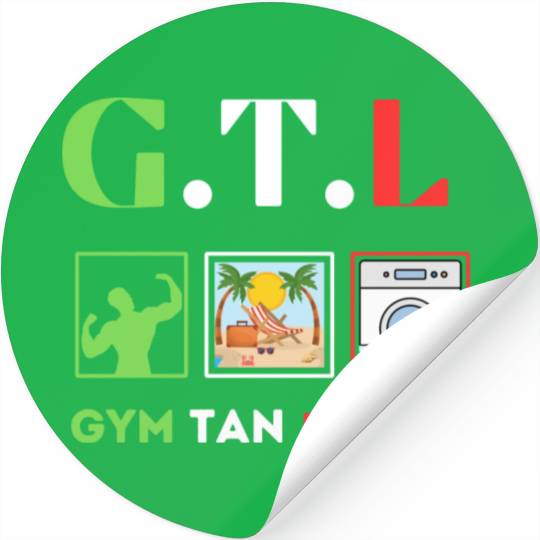 Design sans titre 6 Gym Tan Laundry GTL New Jersey Stickers