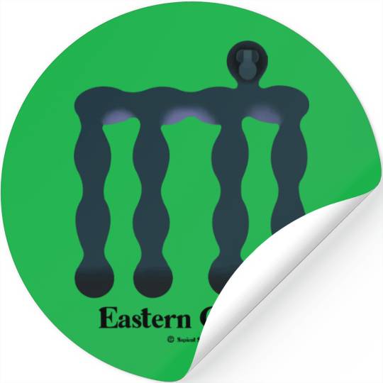 Bold monkey print "Estern Gorilla" Stickers