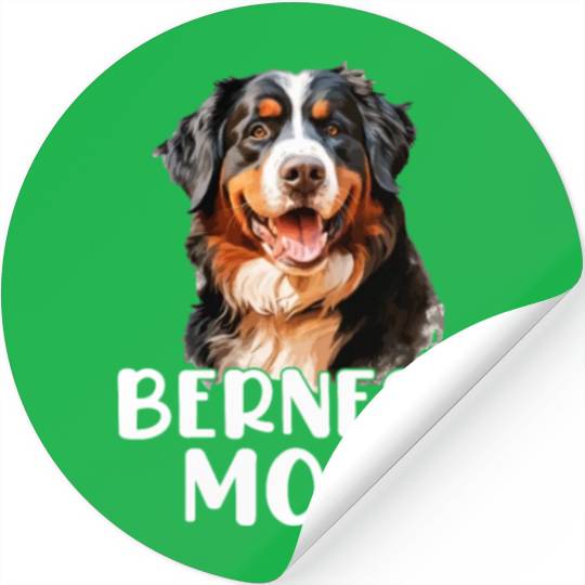 bernese mountain dog Stickers