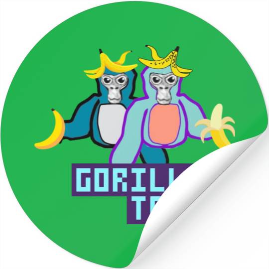 Gorilla Tag Red Monkey Stickers