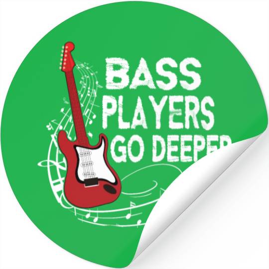Funny Guitar Bass Players Bass Guitar Guitarist F Stickers