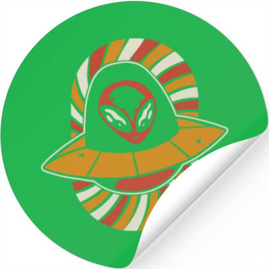 Alien Extraterrestrial Stickers