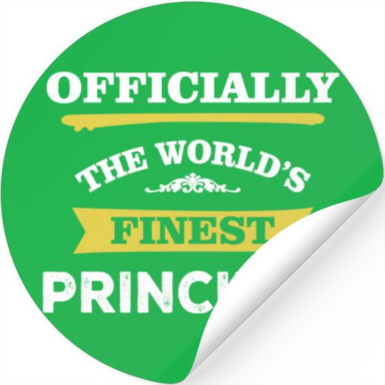 The World's Finest Principal Stickers