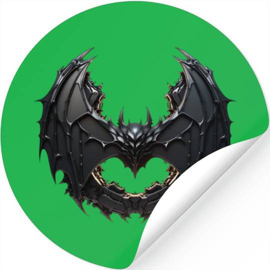 Robot Bat Stickers