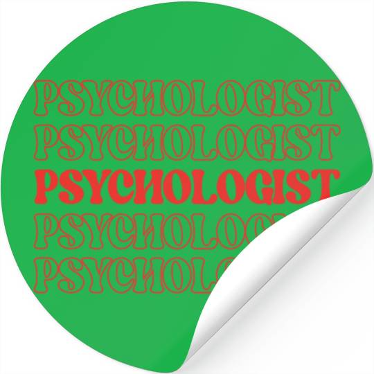 Psychologist Behavioral Scientist Mind Specialist Stickers