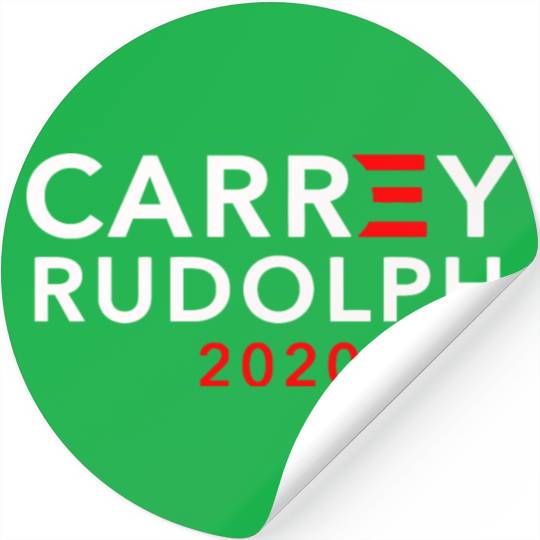 CARREY RUDOLPH 2020 Stickers