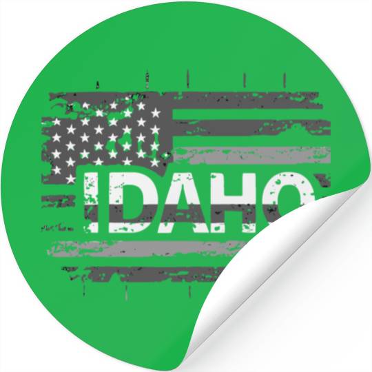 Gem State Glory IDAHO STATE Stickers